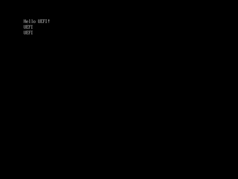QEMU/OVMF中非ASCII字符显示